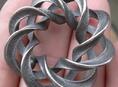 Cart Item (3 strand mobius spiral NO ball - Pendant) Thumbnail
