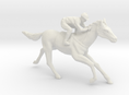 Cart Item (HO Scale Jockey and Horse) Thumbnail