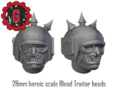 Cart Item (28mm Heroic Scale Blood Traitor heads) Thumbnail