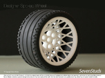 Designer Spoked Wheel 56mm