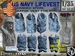 1-35 USN Hanged Kapok Lifevest Set1