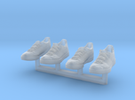 1/35 scale sneaker shoes B x 2 pairs
