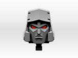 (2mm Screw) TR Faceplate & Helm for CW Megatron