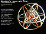 Metatron's Hypercube Spheres 80mm