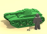 6mm T-60 tanks