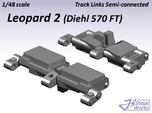1/48 Leopard 2 Track Links semi-connected