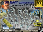 1/72 USN Carrier Deck Crew Set304
