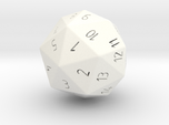D40 Spindown classic Design 40 sided die