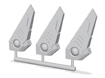 Tau fins, three variants