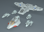 1/670 Voyager Shuttlecraft Pack