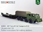 SET Tatra 813 8x8 & Transporta P-50 (N 1:160)