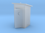 N-Scale Slant Roof Outhouse