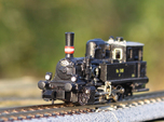 DSB F class N scale (funnel shaped extended tender