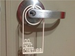 Door hanger - Do Not Disturb