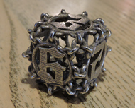 Chained D6 for steel
