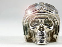 Easy Rider Skull Pendant "Silver" Thumbnail