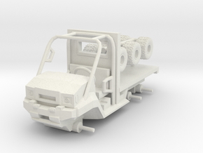 1/64 Scale MULE Ambulance Chassis in White Natural Versatile Plastic