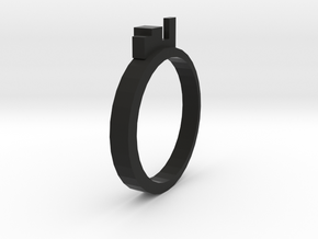 Ring for Kings (19 mm inside diameter) in Black Natural Versatile Plastic