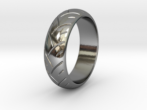 Victor F. - Ring in Fine Detail Polished Silver: 9 / 59
