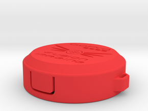GoPro Hereo 3 / Hero 4 Lens Cap *Beta* V2 in Red Processed Versatile Plastic