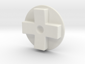 Tinker: D-pad MK2 in White Natural Versatile Plastic