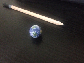 Tiny Earth (1") in Full Color Sandstone