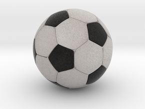 Foosball 1.2" Inch / 3.048 cm diameter in Full Color Sandstone