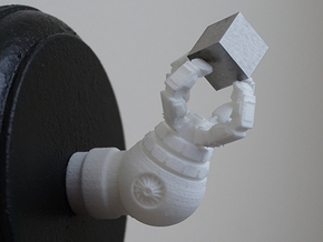 Robot arm- customizable pose in White Natural Versatile Plastic