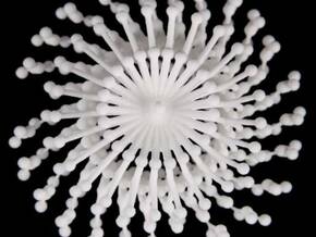 SpiderSense in White Processed Versatile Plastic
