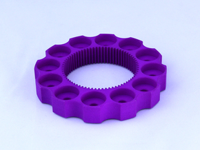 TriCyclone Vape Stand: Outter Ring in Purple Processed Versatile Plastic