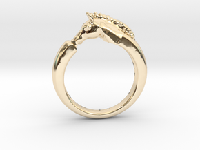 Horse Ring in 14K Yellow Gold