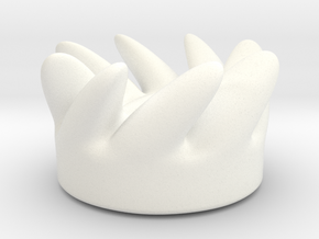 Anemone Paperweight in White Processed Versatile Plastic