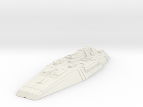 Battleship Concept - Savior in White Natural Versatile Plastic