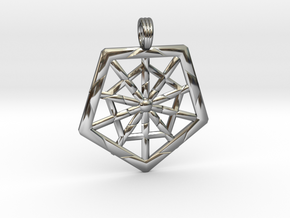 PROTECTION GRID in Fine Detail Polished Silver