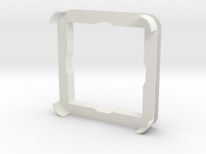 Roller 6 Frame in White Natural Versatile Plastic