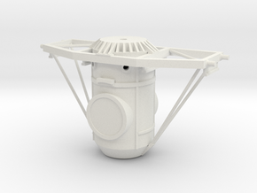 Orbital Docking System Main Body And Frame in White Natural Versatile Plastic