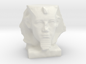 Pharaoh in White Natural Versatile Plastic