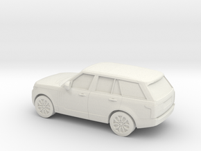 1/64 2013  Range Rover L405 Vogue in White Natural Versatile Plastic