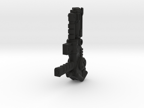 Combiner Pistol - Left Hand in Black Natural Versatile Plastic