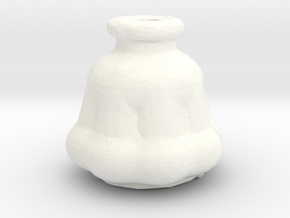 Potion Bottle #9 42mm  in White Processed Versatile Plastic