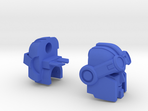 Whiny Hauler Head Combiner Version in Blue Processed Versatile Plastic
