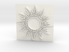 Sun1 in White Processed Versatile Plastic