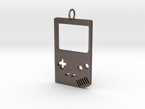 Gameboy in Polished Bronzed Silver Steel