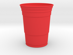 Giant Red Solo Cup in Red Processed Versatile Plastic