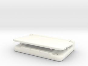 Nintendo 3dsX: mini 1/6 scale in White Processed Versatile Plastic