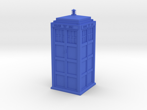 Doctor Who Tardis Fixed in Blue Processed Versatile Plastic
