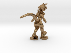 Petra Wallaby Landing 27mm in Natural Brass