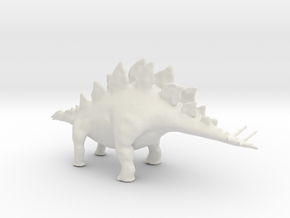 Replica Toys Dinosaurs Stegosaurus Full Color  in White Natural Versatile Plastic