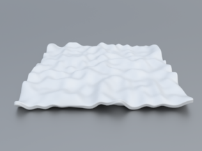 Mathematical Function 14 in White Processed Versatile Plastic