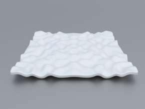 Mathematical Function 15 in White Processed Versatile Plastic
